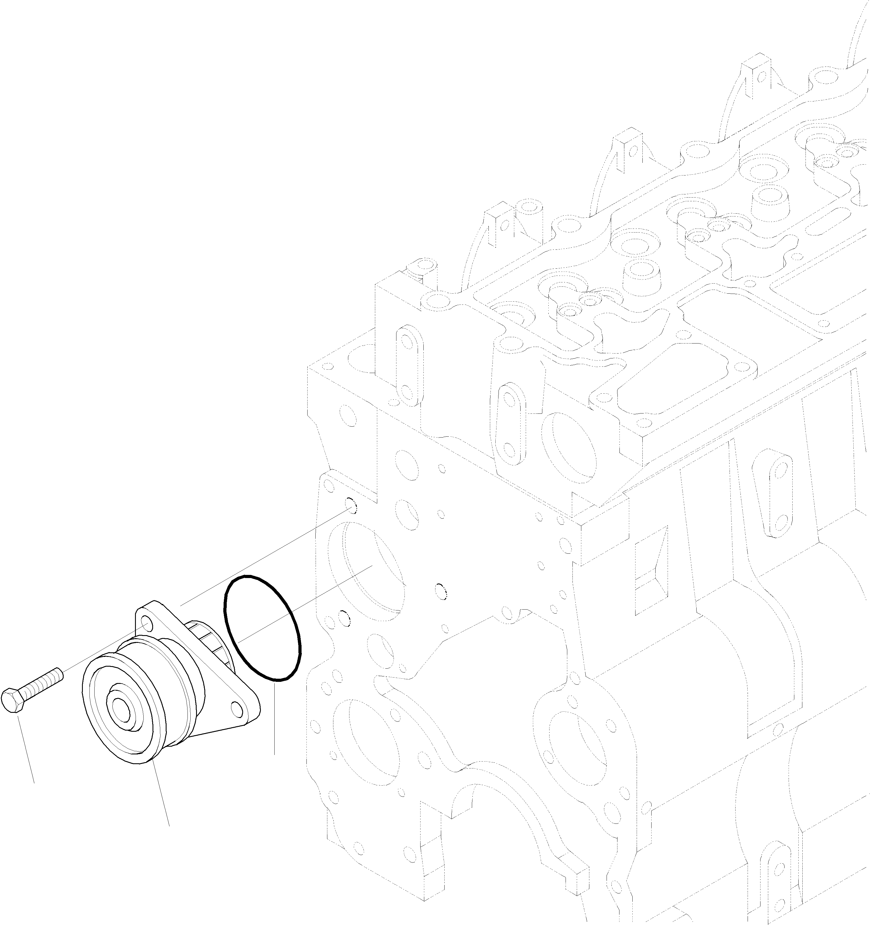 Wheel Loaders Komatsu / WA320-3 S/N WA320H20051-20560(wa320_3) / WATER PUMP(01-15 : K0382)