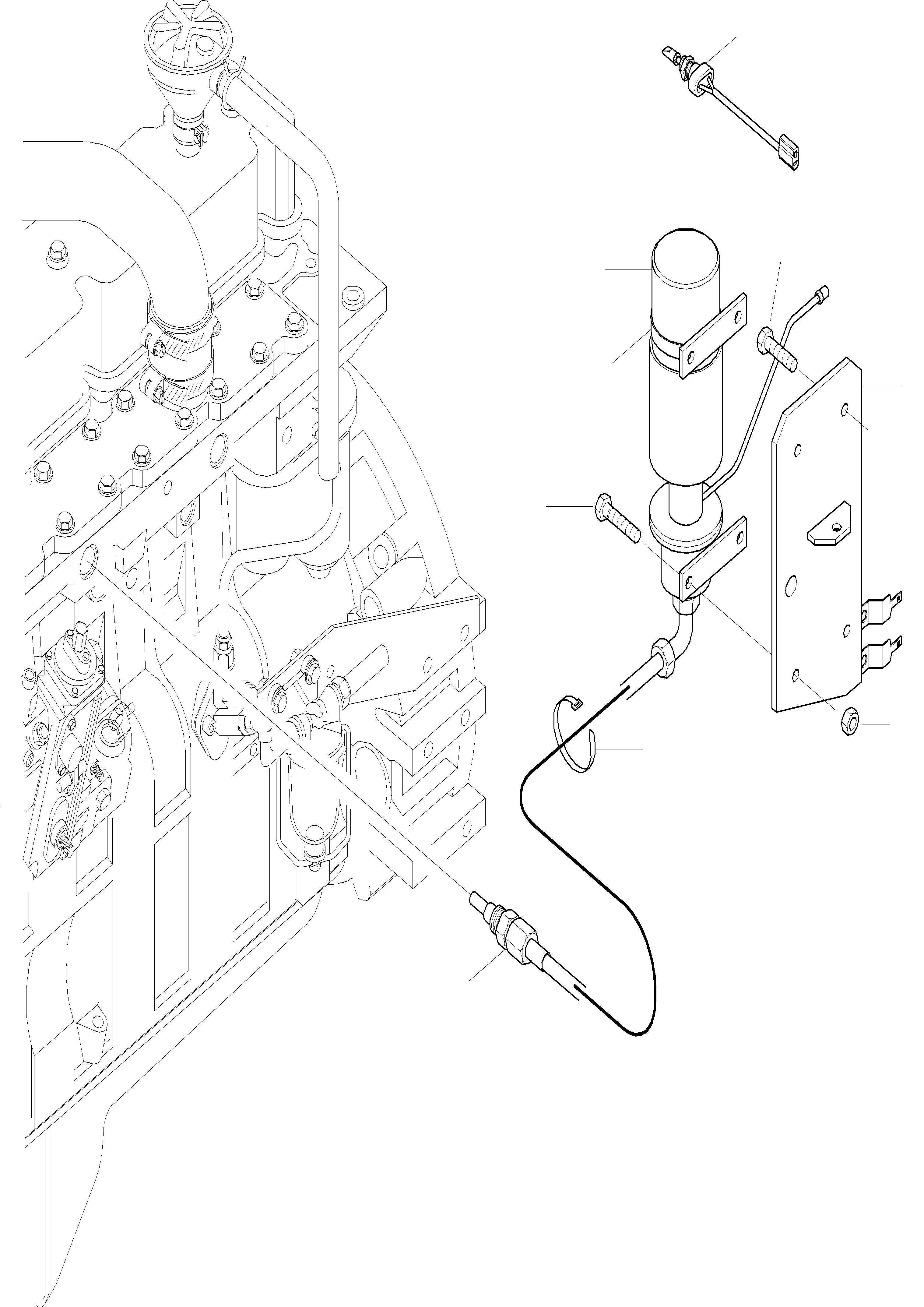 Wheel Loaders Komatsu / WA320-3 S/N WA320H20051-20560(wa320_3) / ETHER STARTING KIT(01-56 : K0396)