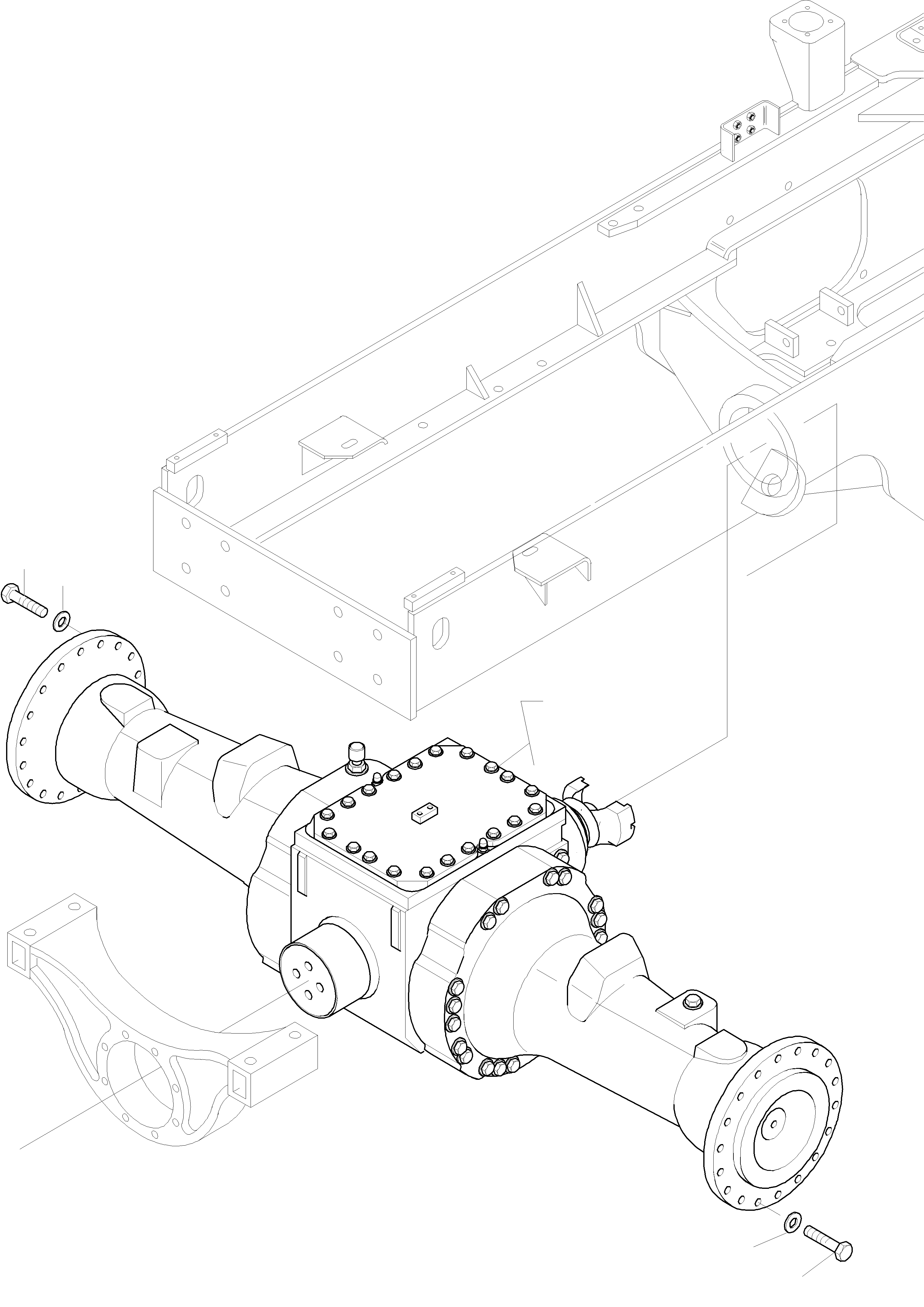 Wheel Loaders Komatsu / WA320-3 S/N WA320H20051-20560(wa320_3) / REAR AXLE(05-43|a : K0433)