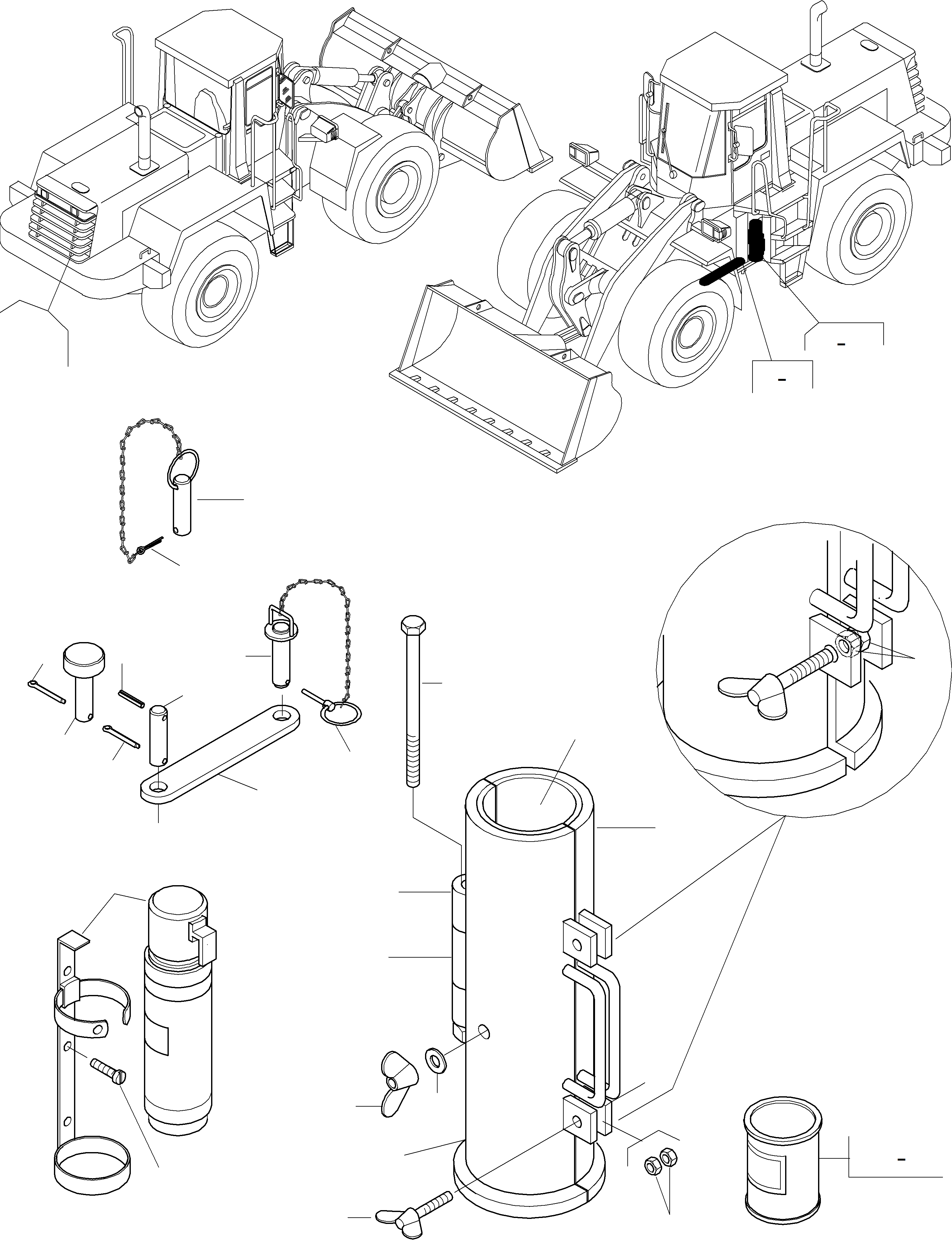 Wheel Loaders Komatsu / WA320-3 S/N WA320H20051-20560(wa320_3) / TOOLS AND ACCESSORY, EXECUTION I(12-01|a : K0476)