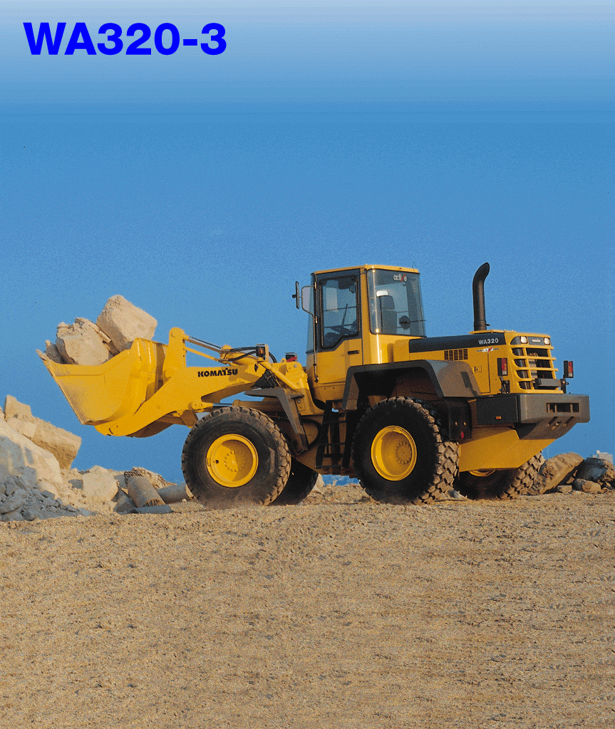 Wheel Loaders Komatsu / WA320-3 active S/N WA320H20561 - Up(wa320_3a)