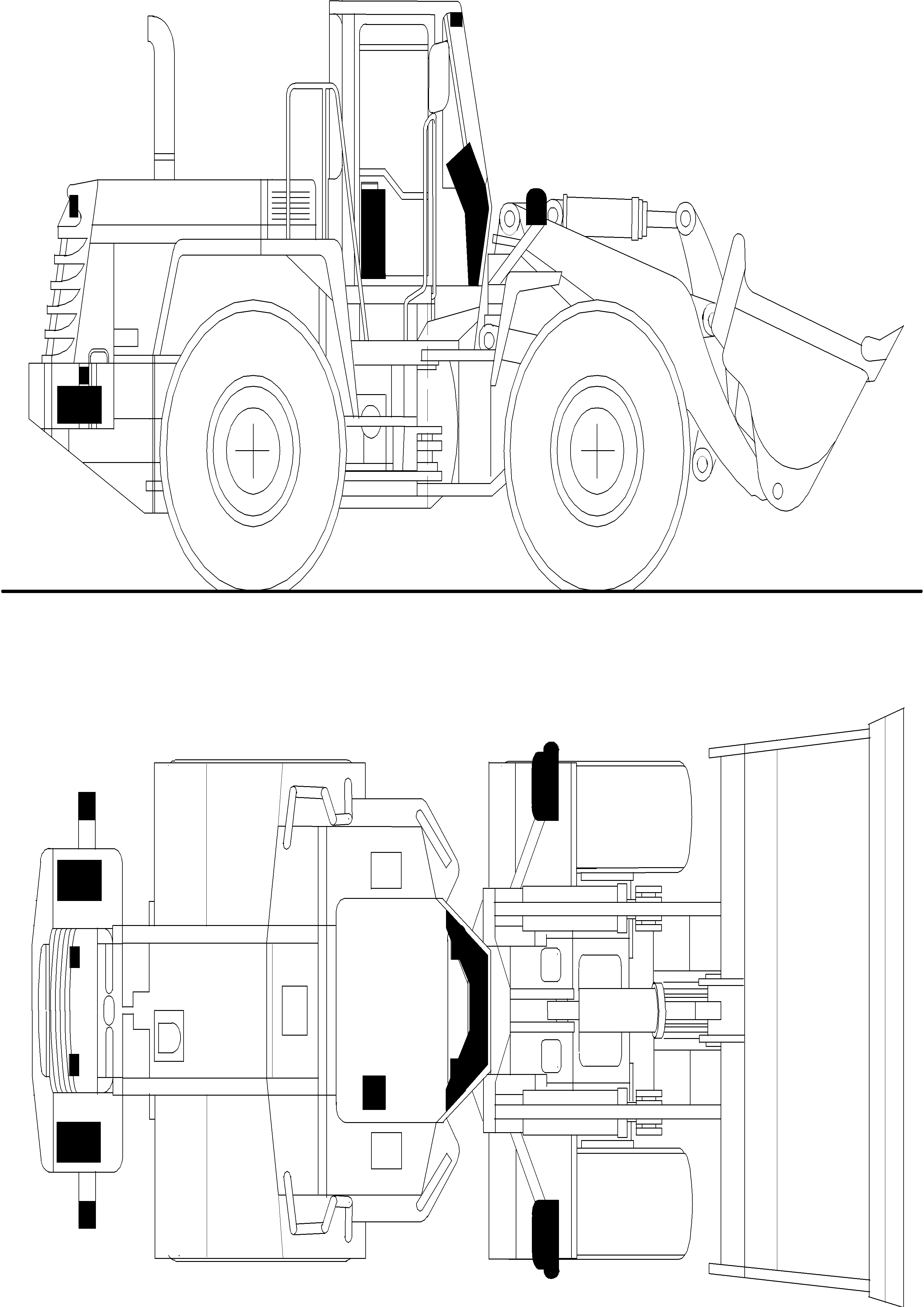 Wheel Loaders Komatsu / WA320-3 active S/N WA320H20561 - Up(wa320_3a) / 03 ELECTRIC SYSTEM(03 : 03)