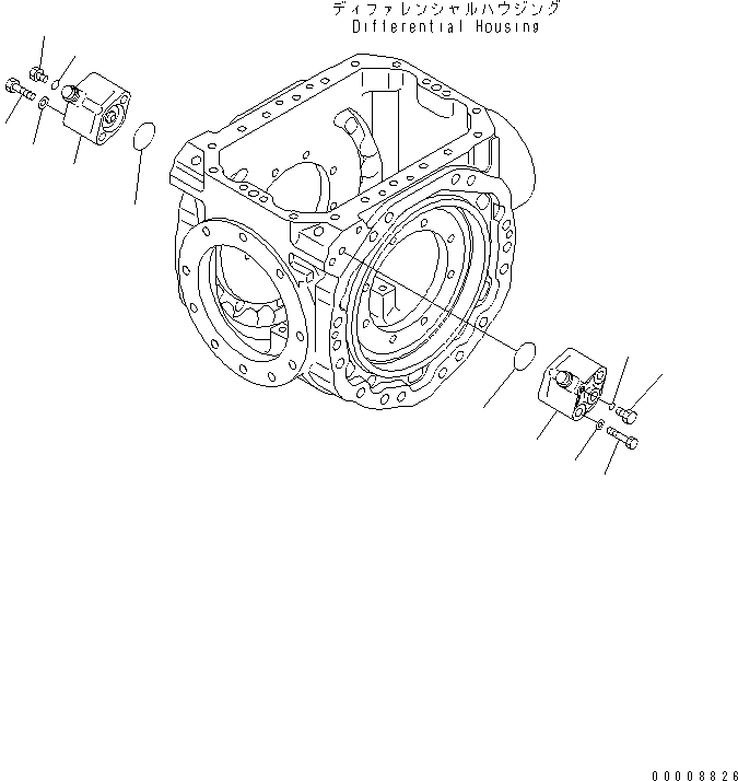 Wheel Loaders Komatsu / WA320PZ-6 S/N 70001-70451 (For EU)(wa320pzc) / REAR AXLE (SLACK ADJUSTER MOUNTING)(#70001-)(150310 : F4500-55A0)