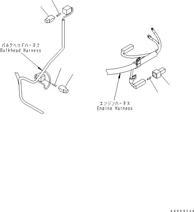 Wheel Loaders Komatsu / WA380-5-TN S/N 60001-UP(wa380-1r) / BULKHEAD (PLUG) (FOR TUNNEL SPEC.)(270140 : M4102-05A4)