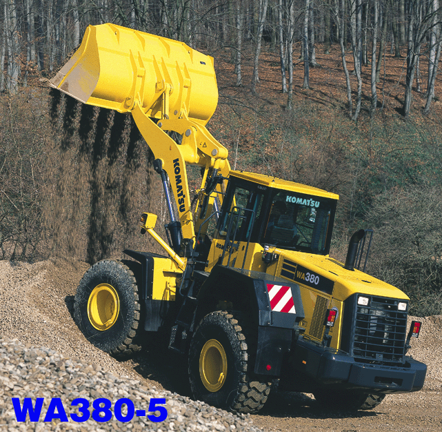 Wheel Loaders Komatsu / WA380-5 S/N H50051 - Up(wa380_5)