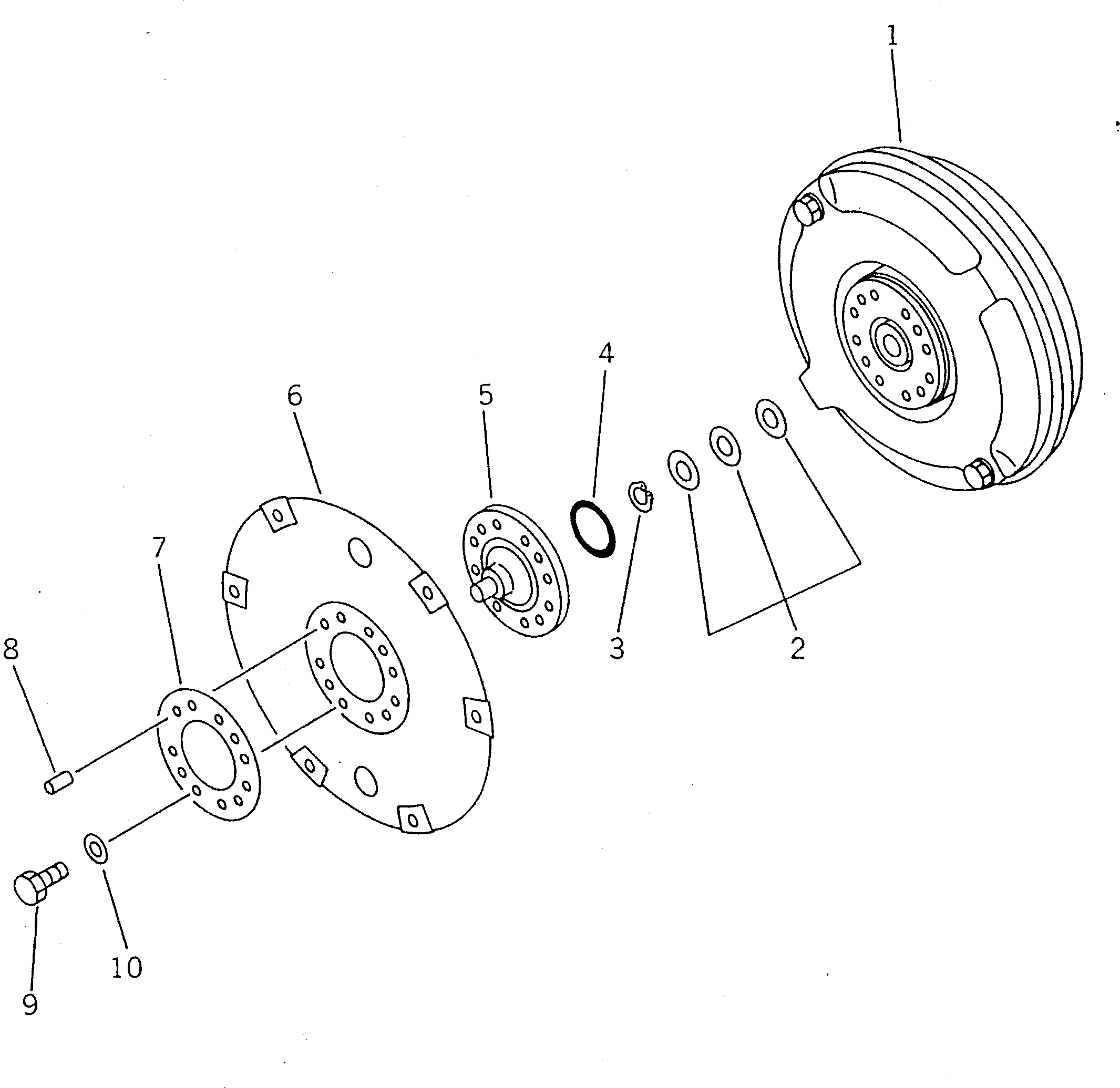 Wheel Loaders Komatsu / WA40-2 S/N 3001-UP(wa40-2c) / TORQUE CONVERTER(060020 : 2203)