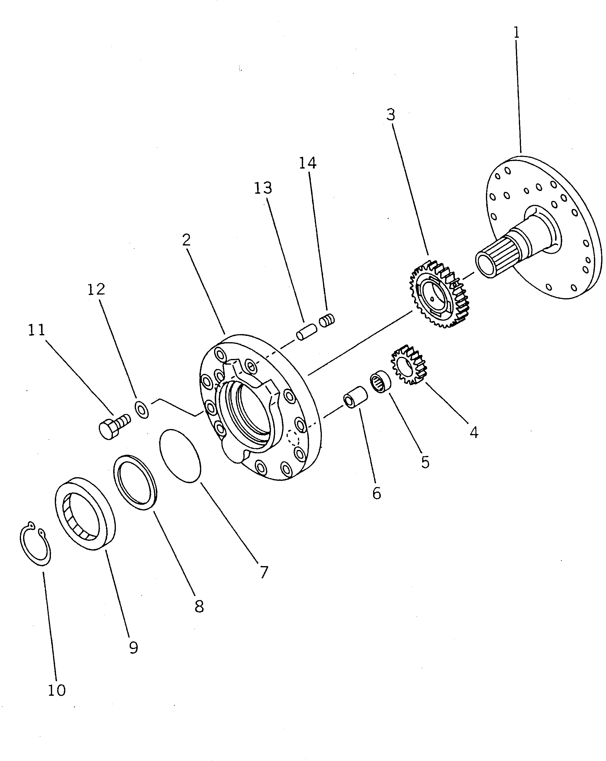 Wheel Loaders Komatsu / WA40-2 S/N 3001-UP(wa40-2c) / CHARGING PUMP(060030 : 2205)