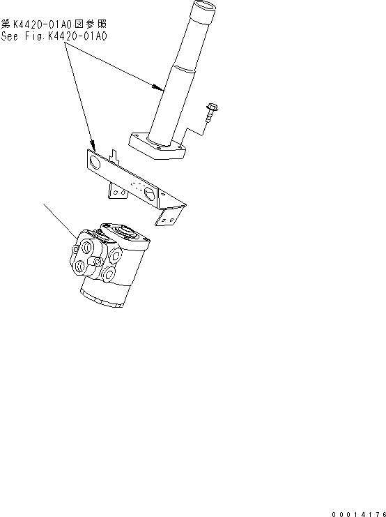 Wheel Loaders Komatsu / WA40-3-CB S/N 19001-UP(wa40-3-r) / STEERING VALVE(180040 : H0122-01A0)