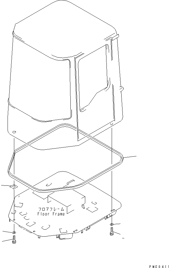Wheel Loaders Komatsu / WA400-3-X S/N 60001-62999(wa400-0r) / OPERATOR