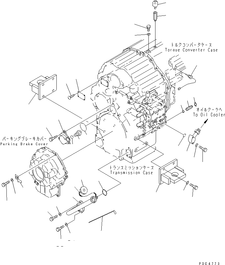 Wheel Loaders Komatsu / WA400-3-H S/N 63001-UP(wa400-7r) / TRANSMISSION (ACCESSORY)(150450 : F4350-67A0)