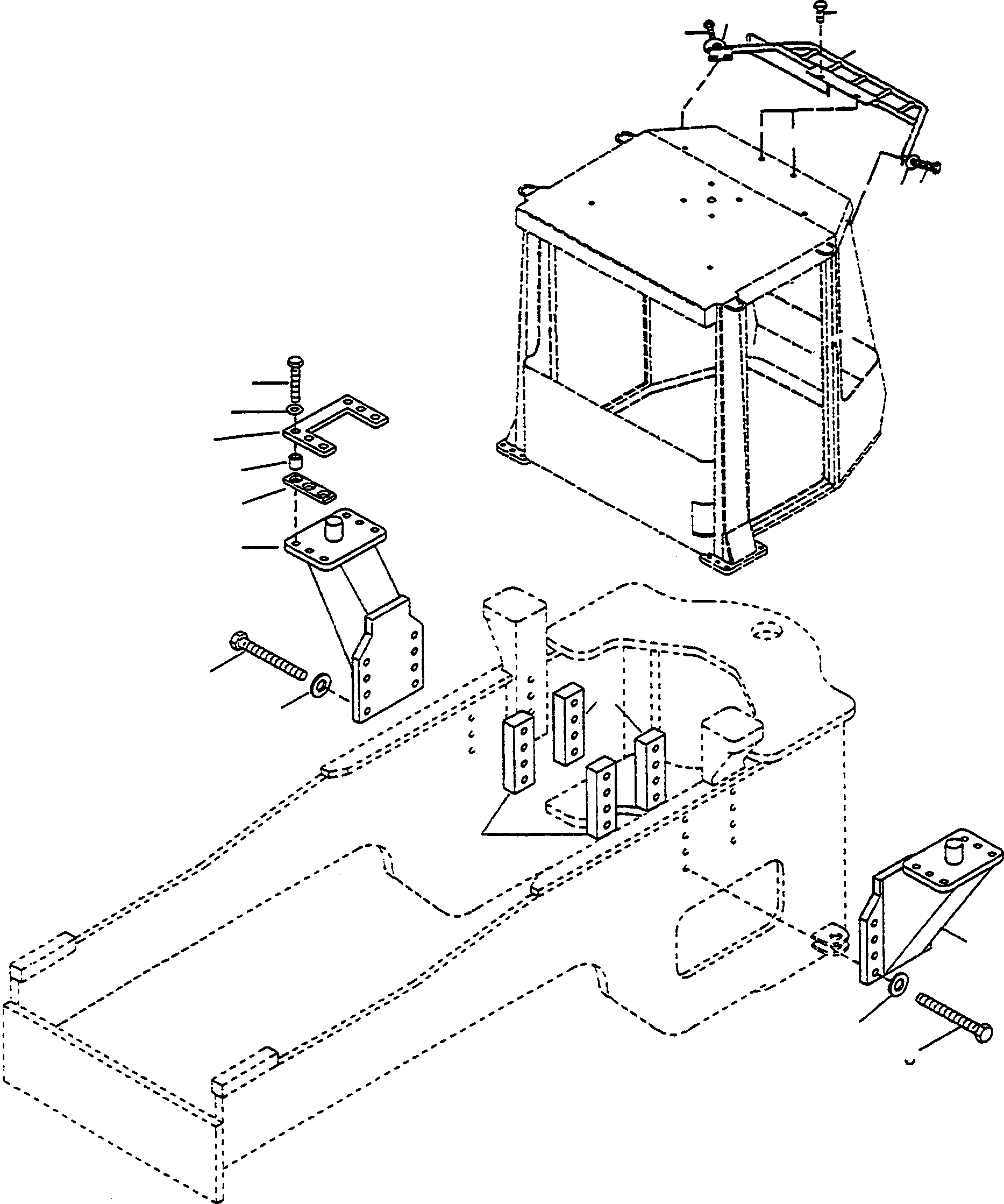 Wheel Loaders Komatsu / WA420-3 S/N WA420H30051-30296(wa420_3) / R.O.P.S. CANOPY(11-04 : K0593)
