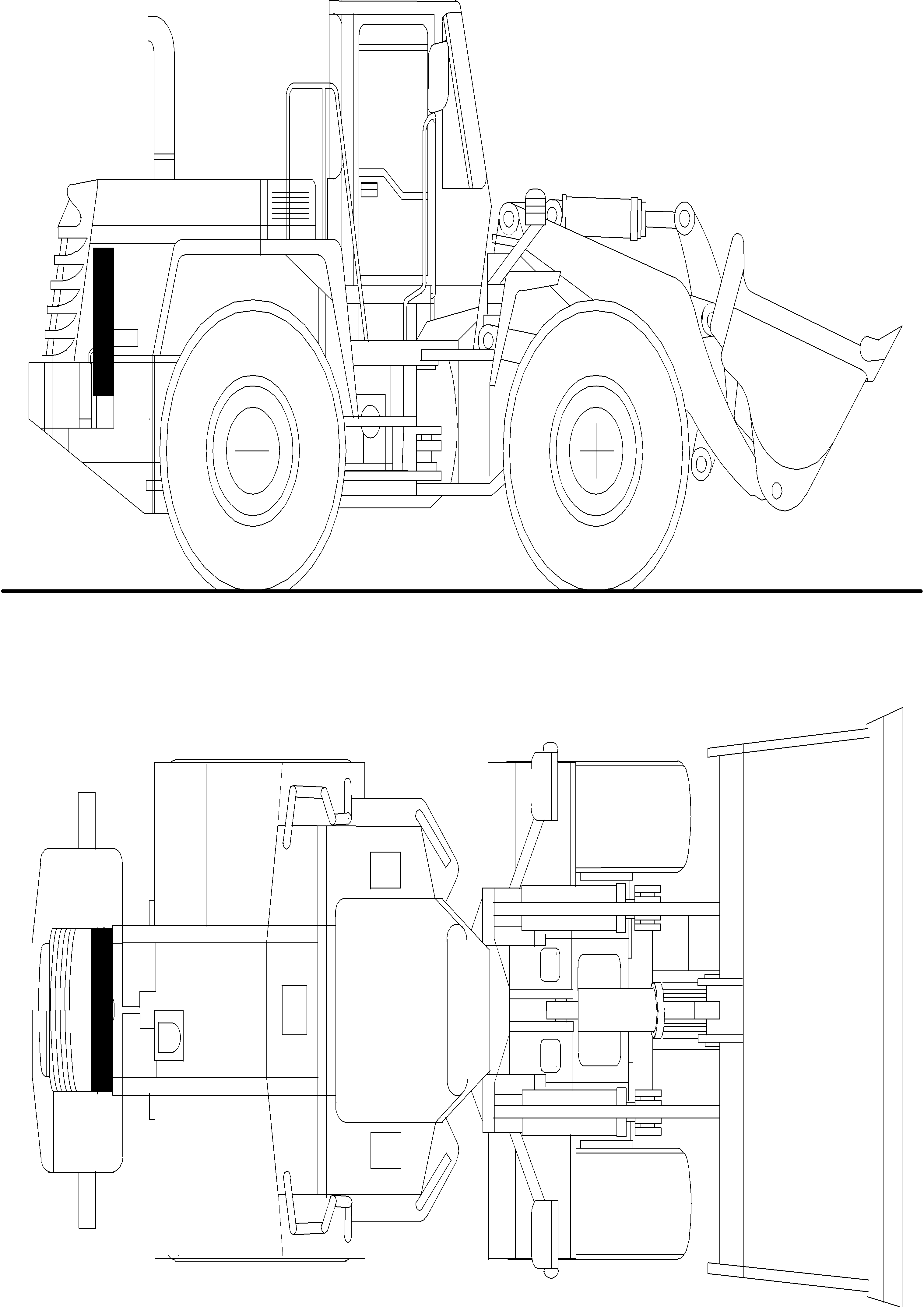 Wheel Loaders Komatsu / WA420-3 active S/N WA420H30297 - Up(wa420_3a) / 02 COOLING SYSTEM(02 : 02)