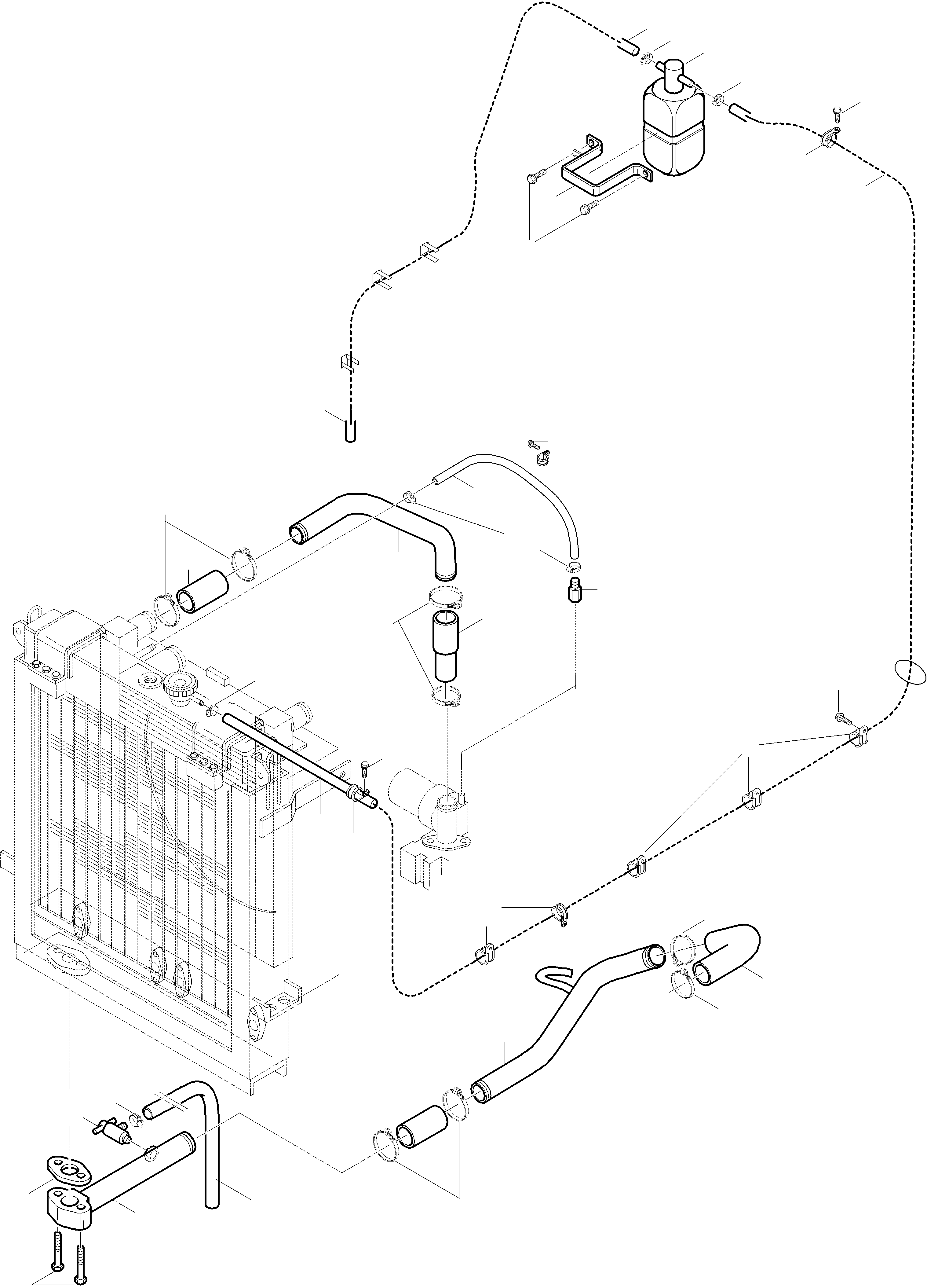 Wheel Loaders Komatsu / WA420-3 active S/N WA420H30297 - Up(wa420_3a) / COOLING WATER PIPES(02-77 : GJ2K1746)
