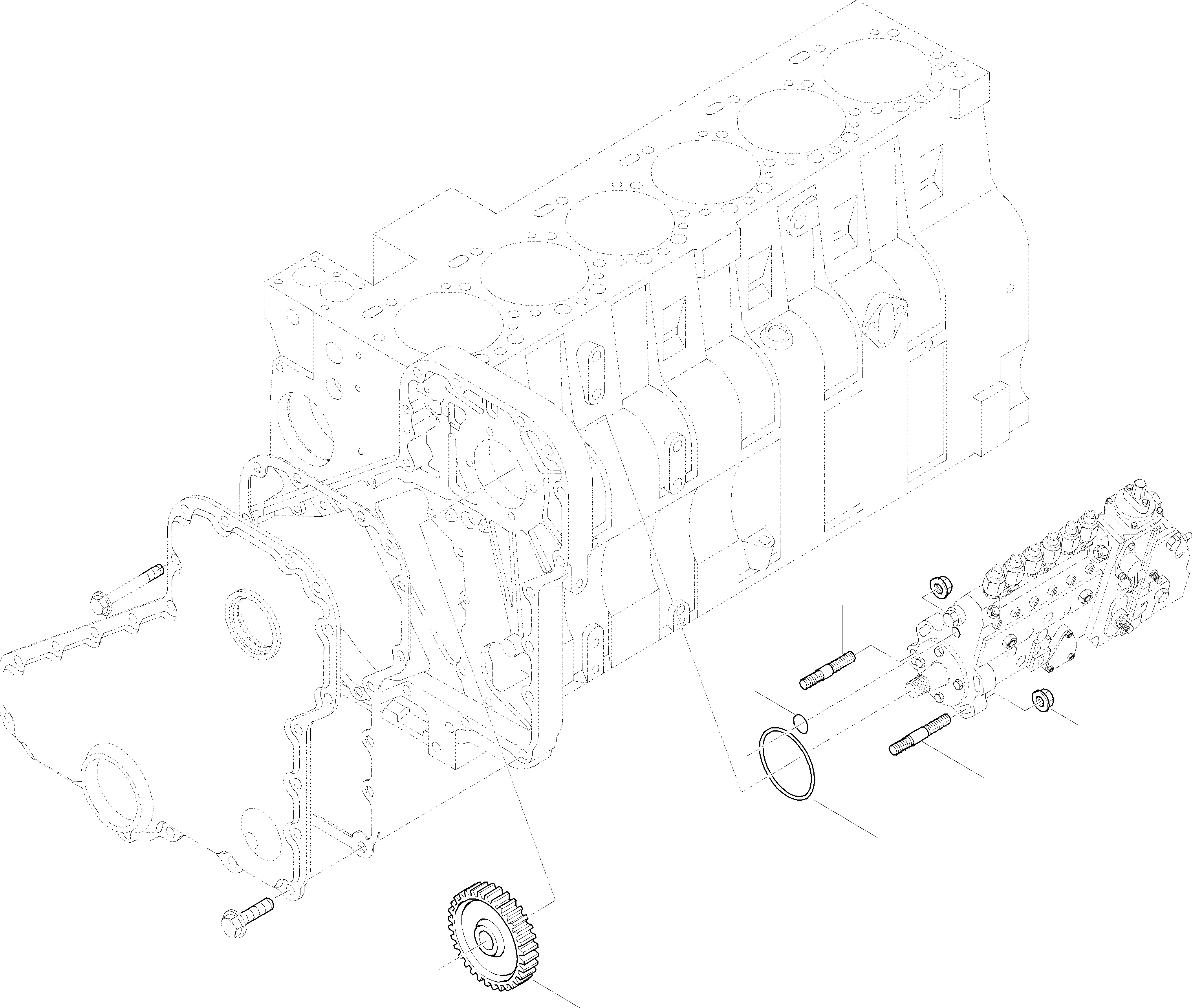 Wheel Loaders Komatsu / WA420-3 active S/N WA420H30297 - Up(wa420_3a) / INJECTION PUMP DRIVE(01-27 : GJ2K1767)