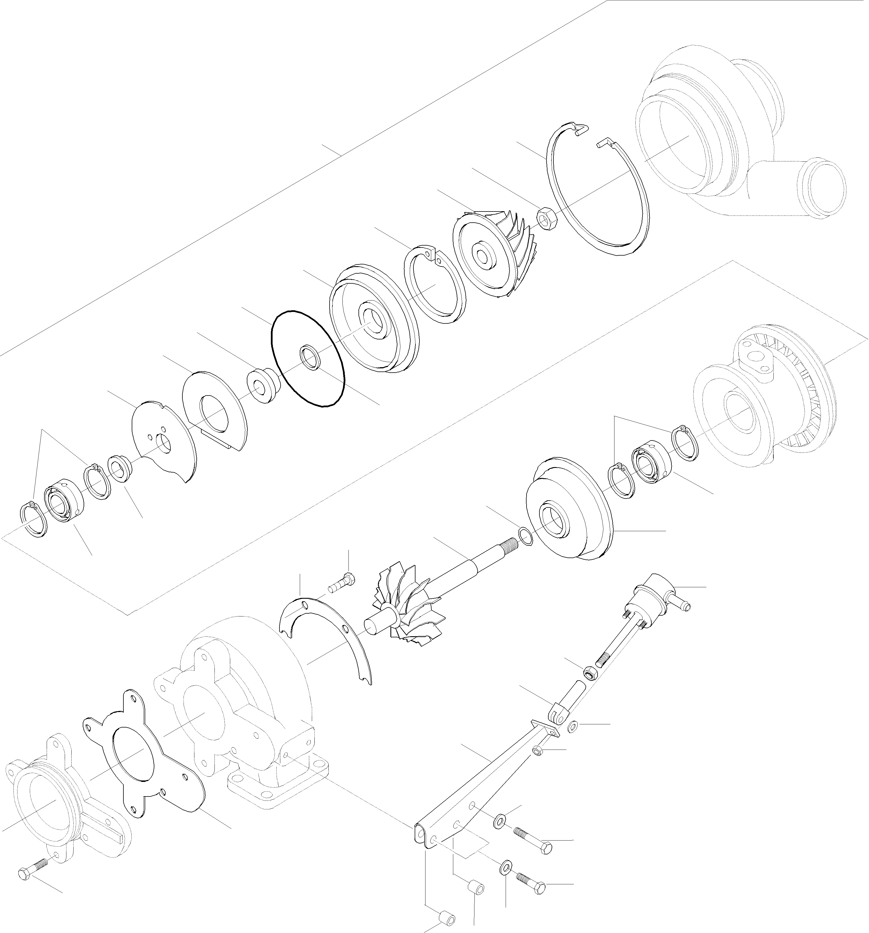 Wheel Loaders Komatsu / WA420-3 active S/N WA420H30297 - Up(wa420_3a) / TURBOCHARGER(01-48|b : GJ2K1770)