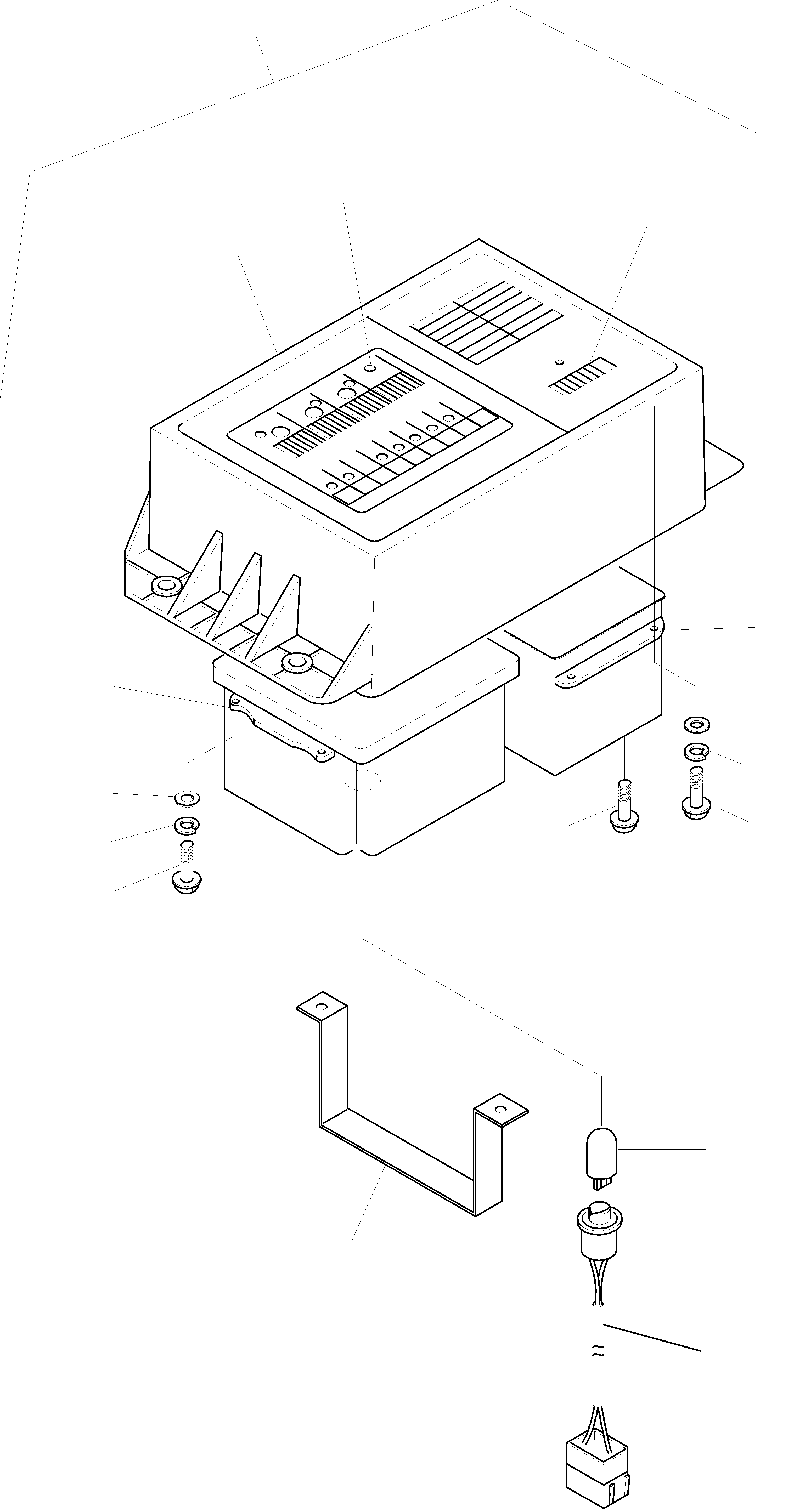 Wheel Loaders Komatsu / WA420-3 active S/N WA420H30297 - Up(wa420_3a) / INSTRUMENT BOX AND ATTACHING PARTS(03-64|b : GJ2K1786)