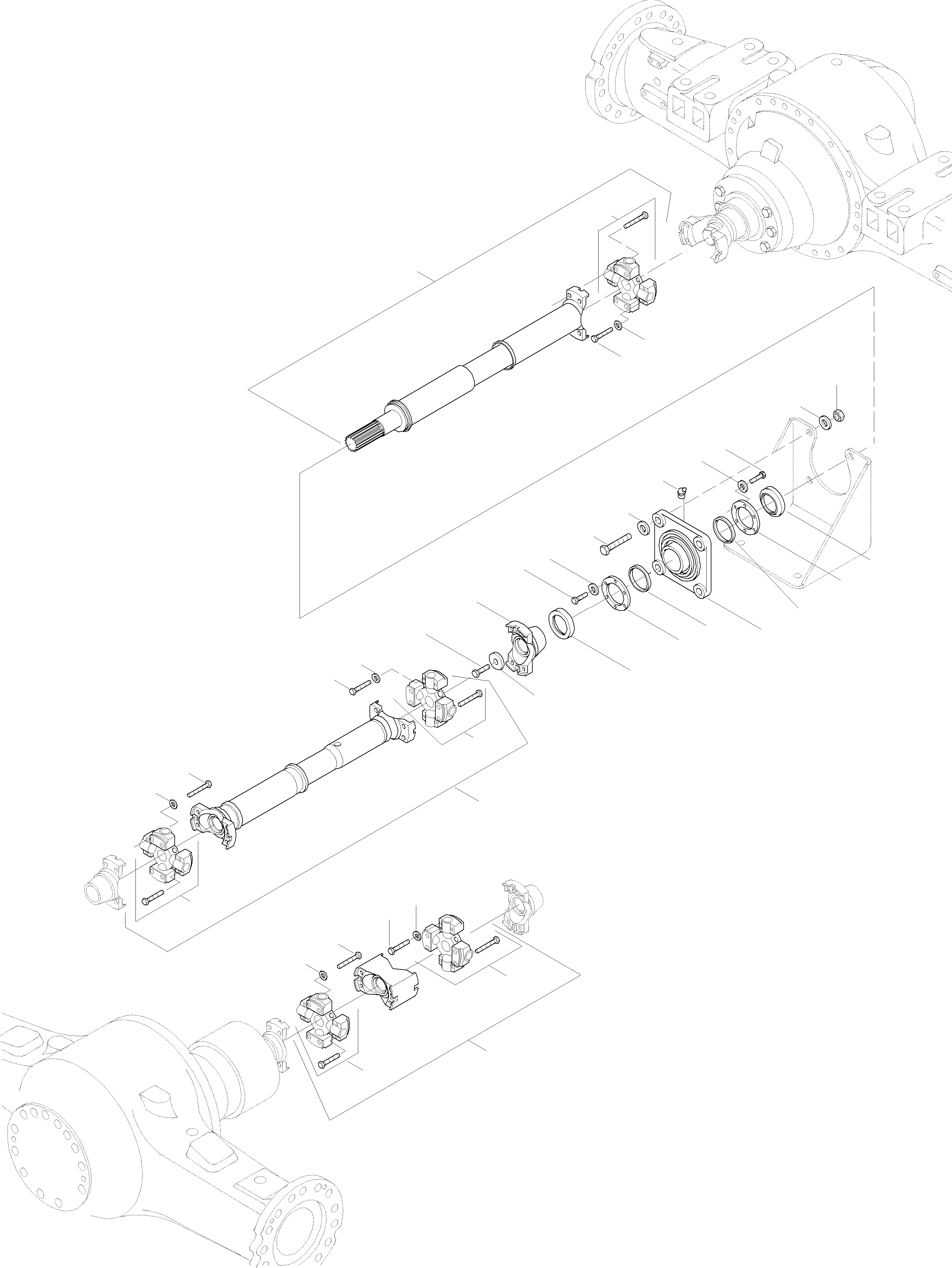 Wheel Loaders Komatsu / WA420-3 active S/N WA420H30297 - Up(wa420_3a) / UNIVERSAL JOINT(04-75 : GJ2K1796)