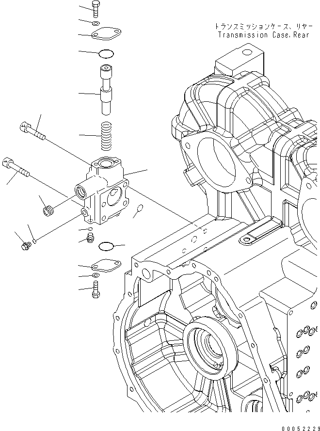 Wheel Loaders Komatsu / WA430-6 S/N 65001-65500 (ecot3, For North America)(wa430-0c) / TRANSMISSION (MAIN VALVE) (1/2)(#65001-)(150210 : F4350-57A0)