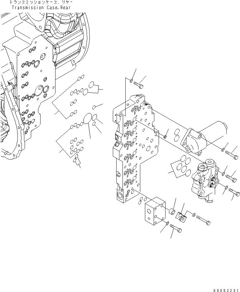 Wheel Loaders Komatsu / WA430-6 S/N 65001-65500 (ecot3, For North America)(wa430-0c) / TRANSMISSION (MAIN RELIEF VALVE MOUNTING PARTS)(#65001-)(150260 : F4350-60A0)