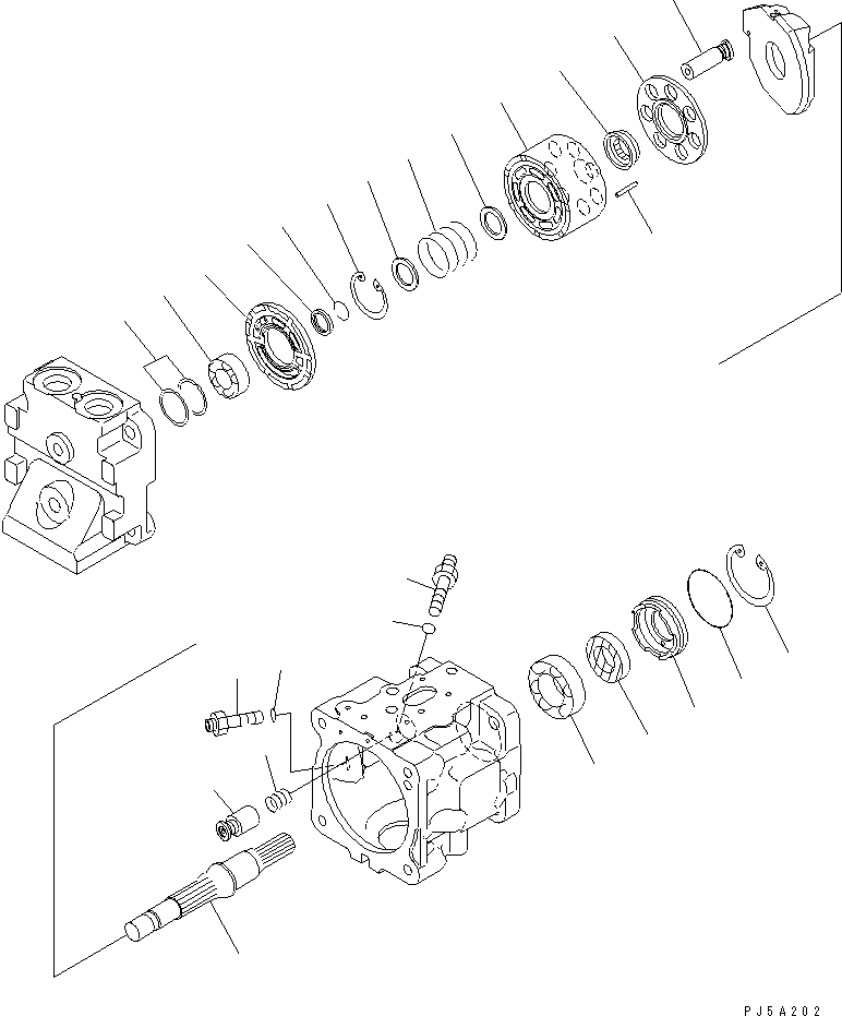 Wheel Loaders Komatsu / WA430-6 S/N 65001-65500 (ecot3, For North America)(wa430-0c) / FAN PUMP (2/5)(#65001-)(420030 : Y1600-02A0)