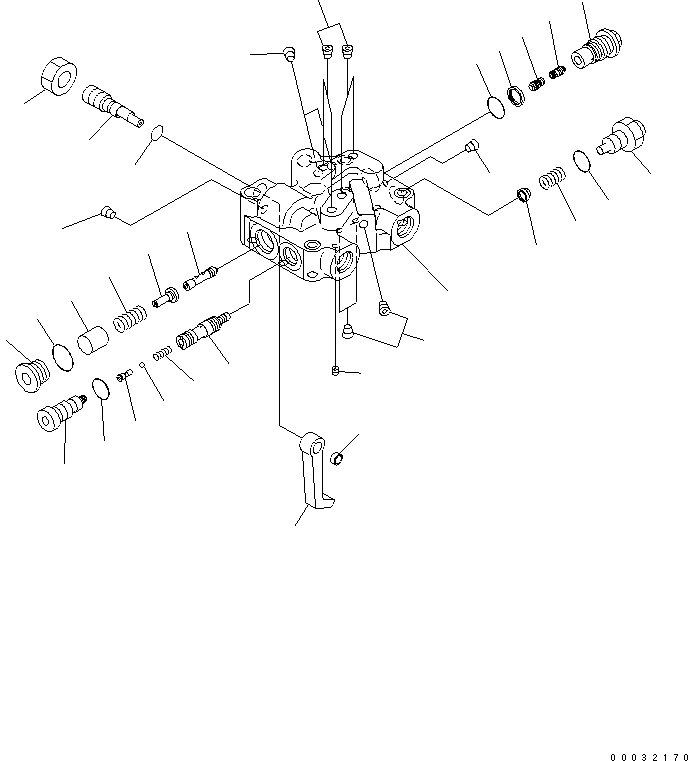 Wheel Loaders Komatsu / WA430-6 S/N 65001-65500 (ecot3, For North America)(wa430-0c) / STEERING PUMP (3/4)(#65001-)(420090 : Y1600-13A0)