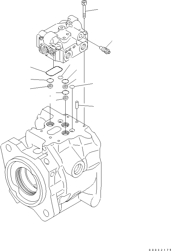 Wheel Loaders Komatsu / WA430-6 S/N 65001-65500 (ecot3, For North America)(wa430-0c) / LOADER PUMP (4/4)(#65001-65253)(420160 : Y1600-24A0)