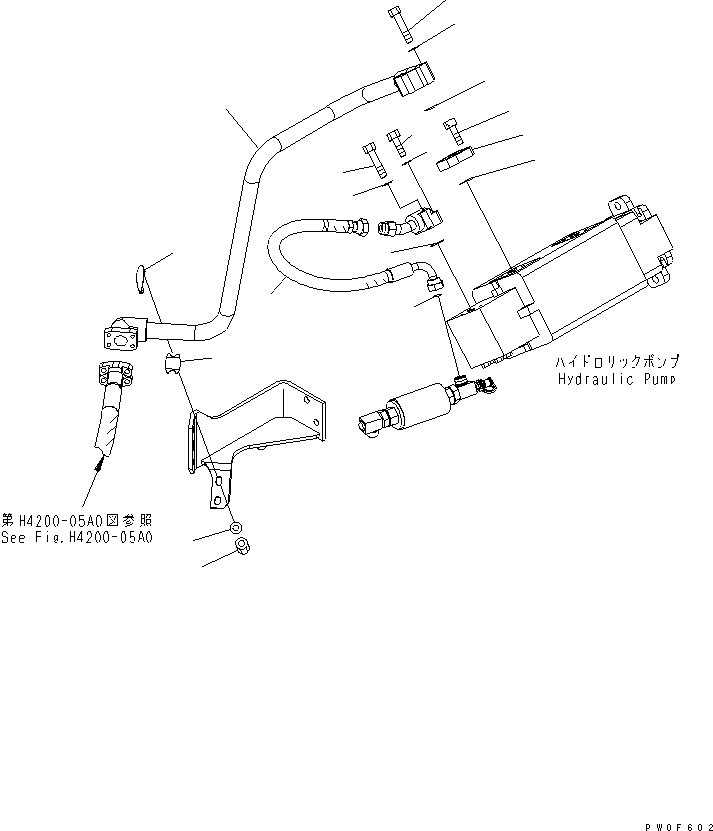 Wheel Loaders Komatsu / WA430-5-SN S/N 60001-UP(wa430-0r) / HYDRAULIC PUMP (STEERING AND SWITCH LINE)(180130 : H0210-03A0)