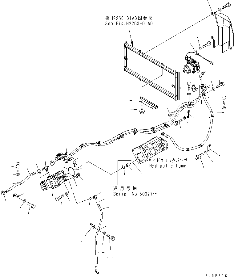 Wheel Loaders Komatsu / WA430-5-SN S/N 60001-UP(wa430-0r) / FAN MOTOR COVER(180170 : H2260-03A0)