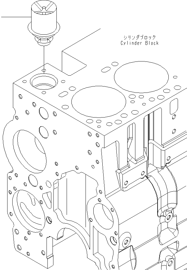 Wheel Loaders Komatsu / WA430-6 S/N H60051 - H60265(wa430_6) / THERMOSTAT(001015 : A173R-01A4)