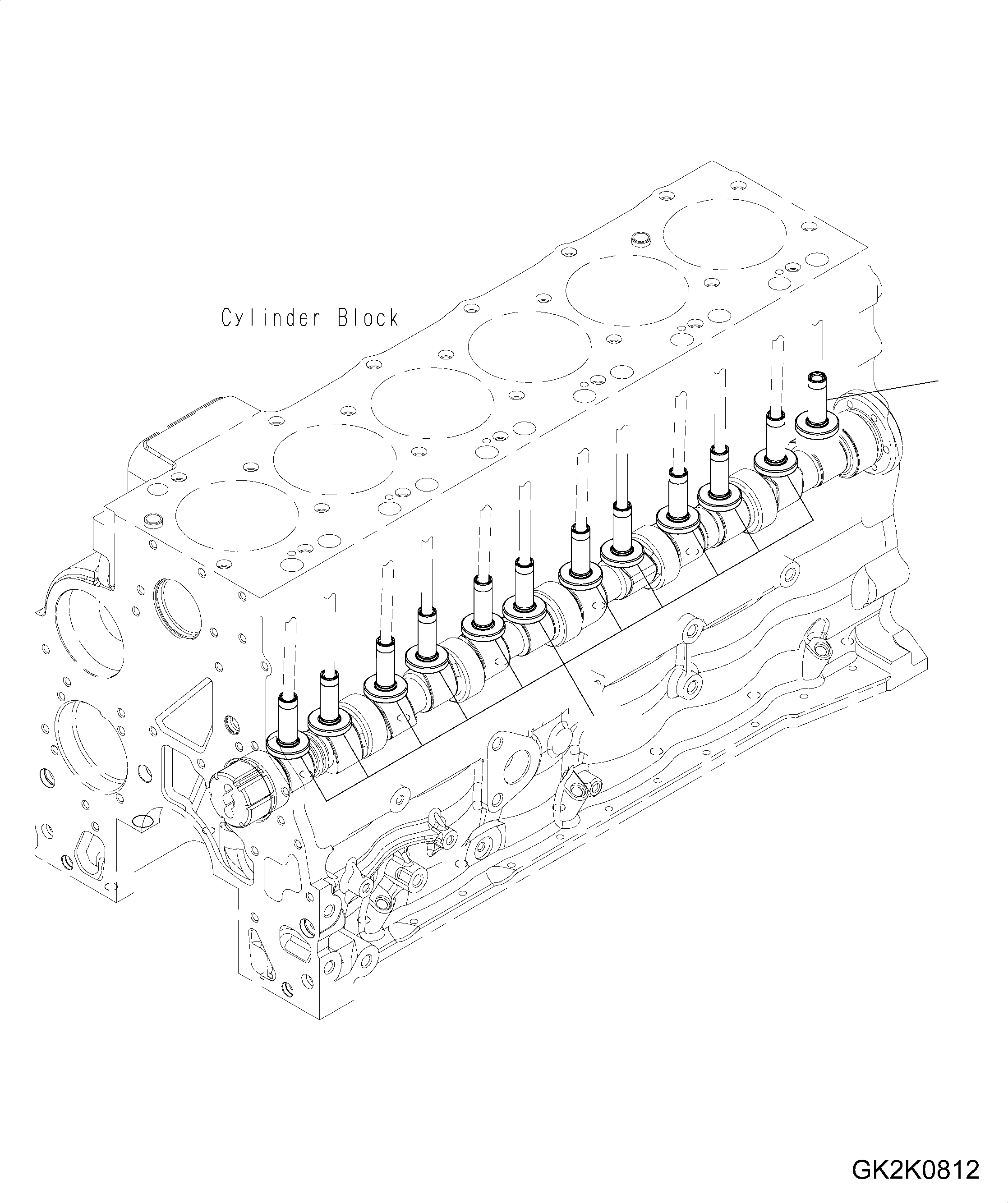 Wheel Loaders Komatsu / WA430-6 S/N H60051 - H60265(wa430_6) / TAPPET(001018 : A201S-01A1)