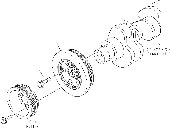 Wheel Loaders Komatsu / WA430-6 S/N H60051 - H60265(wa430_6) / DAMPER(001029 : A233P-01A4)