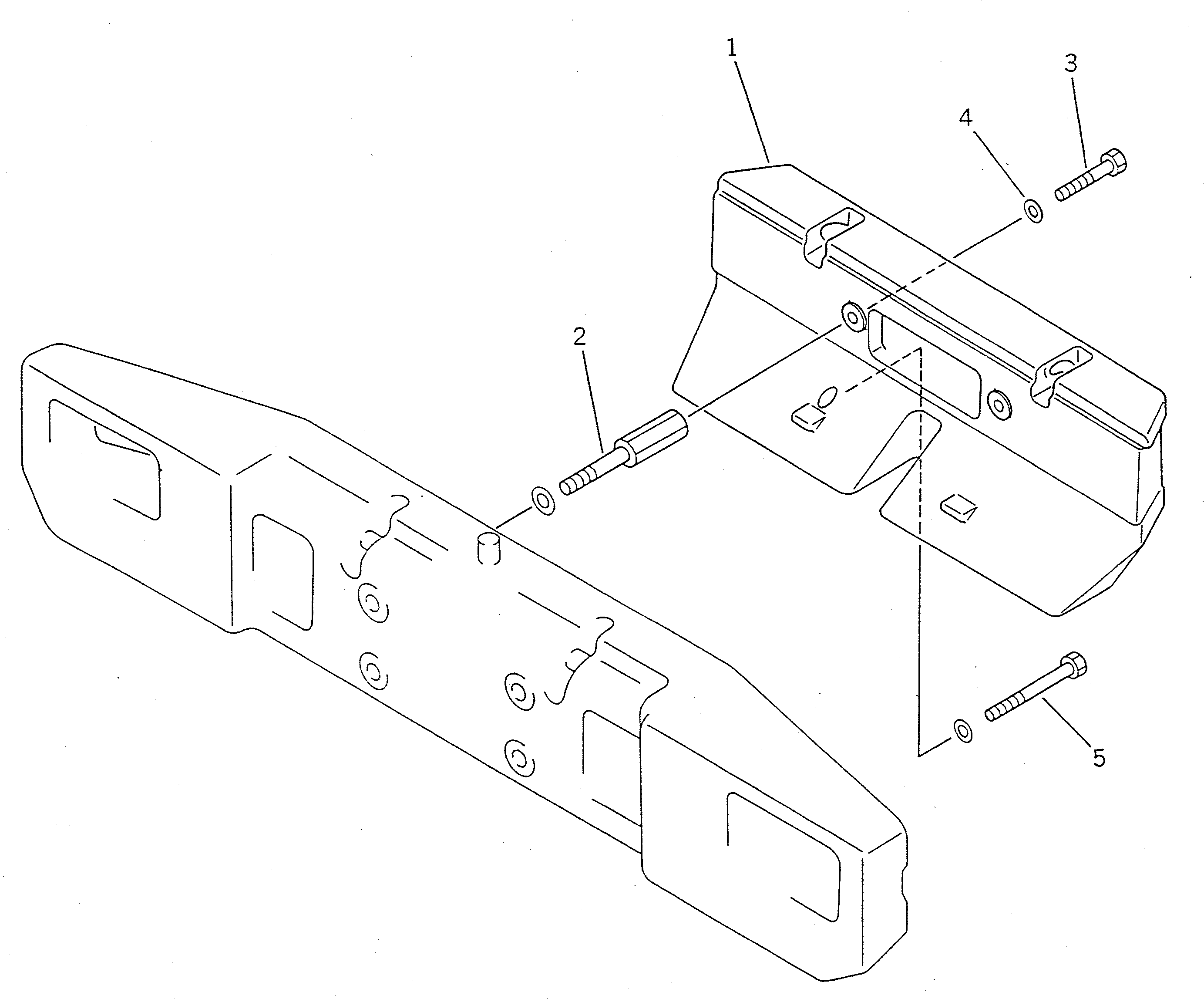 Wheel Loaders Komatsu / WA450-1 S/N 10001-UP (Overseas Version)(wa450-1c) / ADDITIONAL COUNTER WEIGHT(#10001-19999)(150050 : 5018)