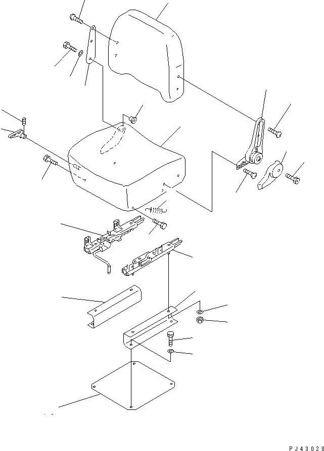 Wheel Loaders Komatsu / WA450-1 S/N 10001-UP (Overseas Version)(wa450-1c) / OPERATOR
