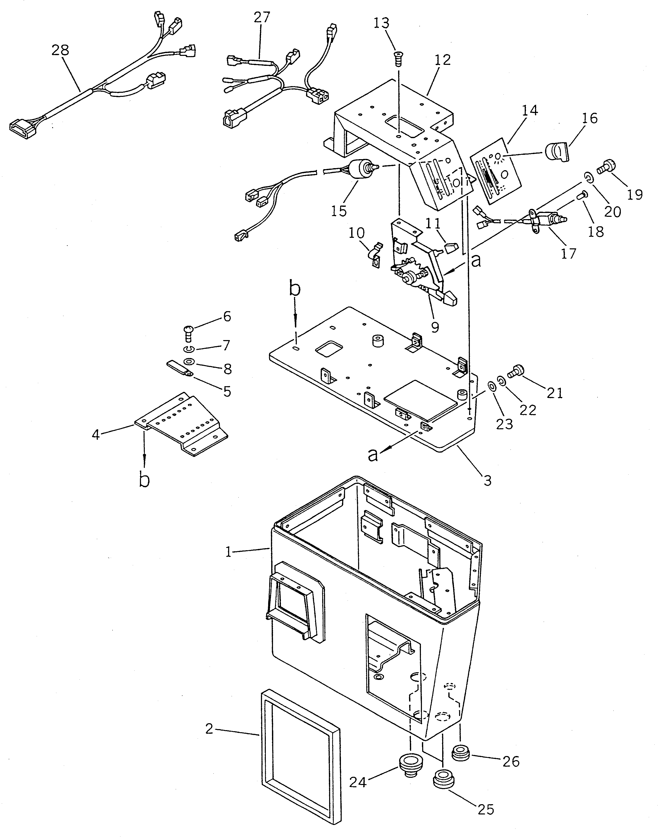Wheel Loaders Komatsu / WA450-1 S/N 10001-UP (Overseas Version)(wa450-1c) / AIR CONDITIONER UNIT (DAIKIN) (1/3)(#10001-11016)(150750 : 5511)