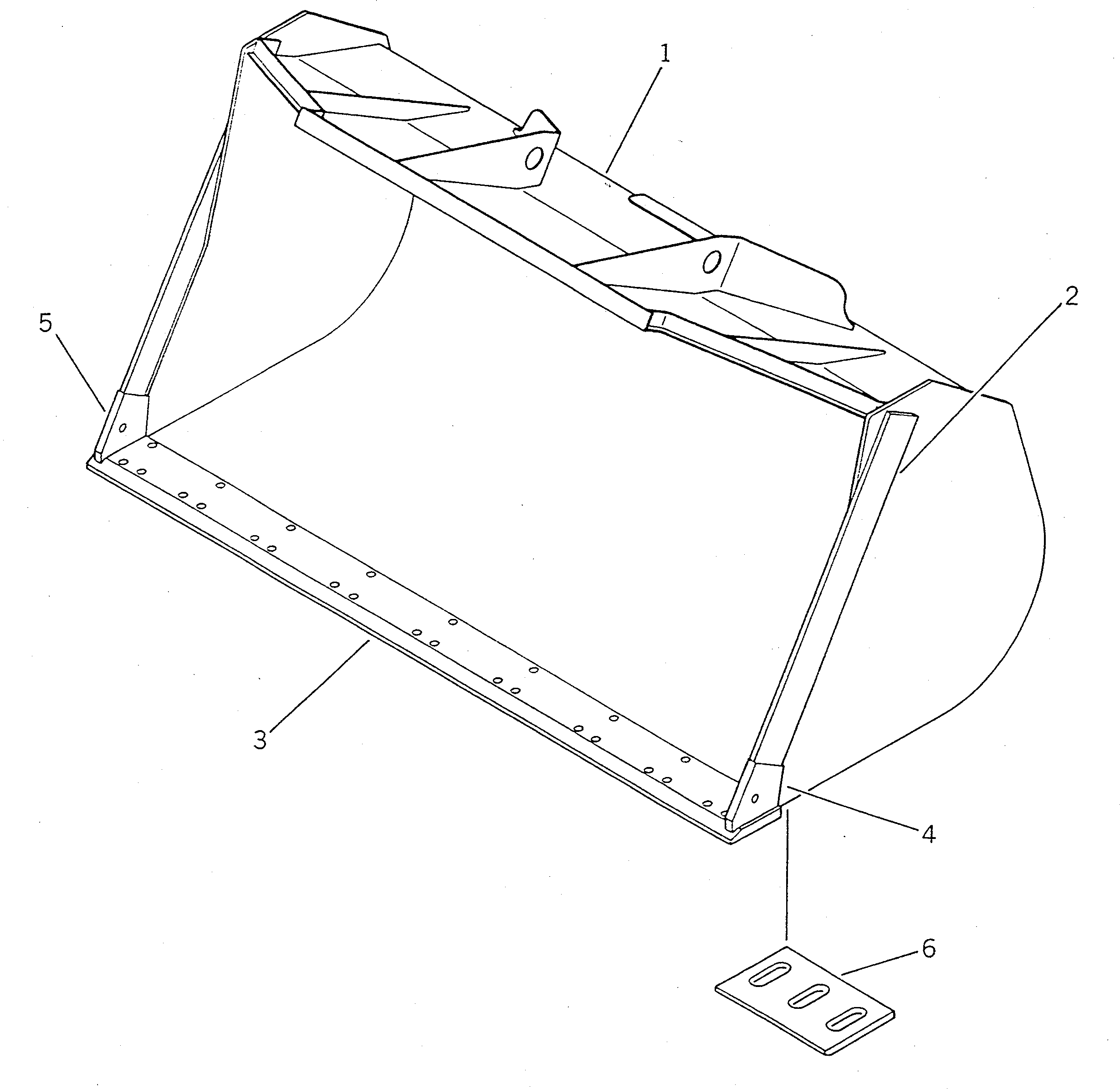 Wheel Loaders Komatsu / WA450-1 S/N 10001-UP (Overseas Version)(wa450-1c) / LIGHT MATERIAL BUCKET ? 4.5M3(210110 : 7391)
