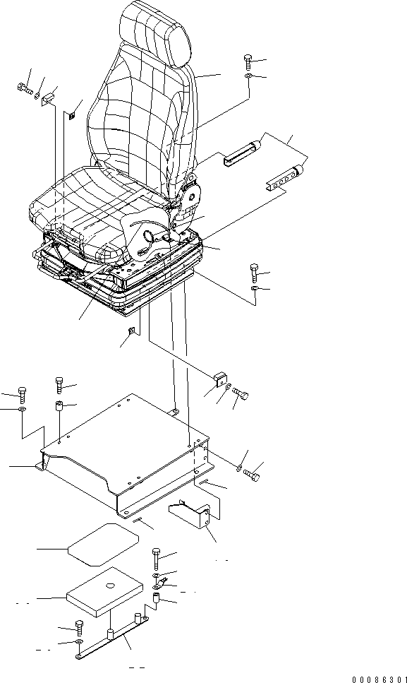 Wheel Loaders Komatsu / WA450-6 S/N 66001-UP (ecot3, For North America)(wa450-6c) / OPERATOR