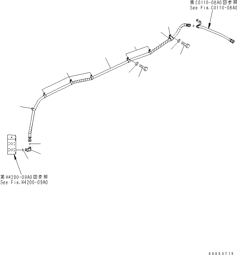 Wheel Loaders Komatsu / WA470-6 S/N 85001-90215 (ecot3, For EU)(wa470-6c) / COOLING LINE(#85001-)(060250 : C0120-01A0)