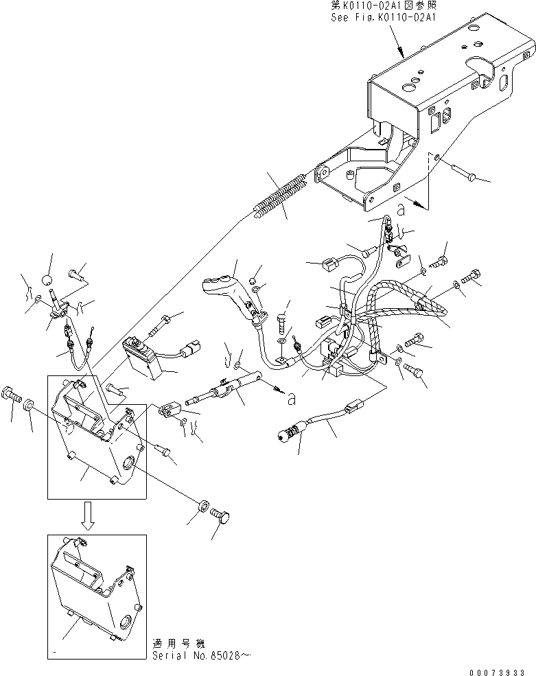 Wheel Loaders Komatsu / WA470-6 S/N 85001-90215 (ecot3, For EU)(wa470-6c) / OPERATOR