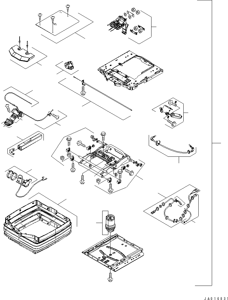 Wheel Loaders Komatsu / WA470-6 S/N 85001-90215 (ecot3, For EU)(wa470-6c) / OPERATOR