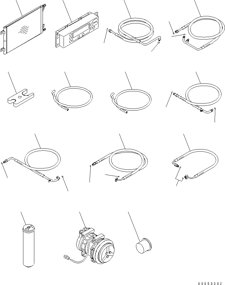 Wheel Loaders Komatsu / WA470-6 S/N 85001-90215 (ecot3, For EU)(wa470-6c) / PACKAGE PARTS(#85001-90000)(240320 : K0210-17A0)