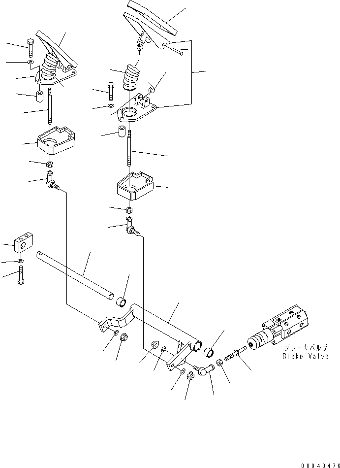 Wheel Loaders Komatsu / WA470-6 S/N 85001-90215 (ecot3, For EU)(wa470-6c) / ROPS CAB (BRAKE CONTROL) (MONOCOQUE TYPE)(#85001-)(240400 : K0210-23A0)