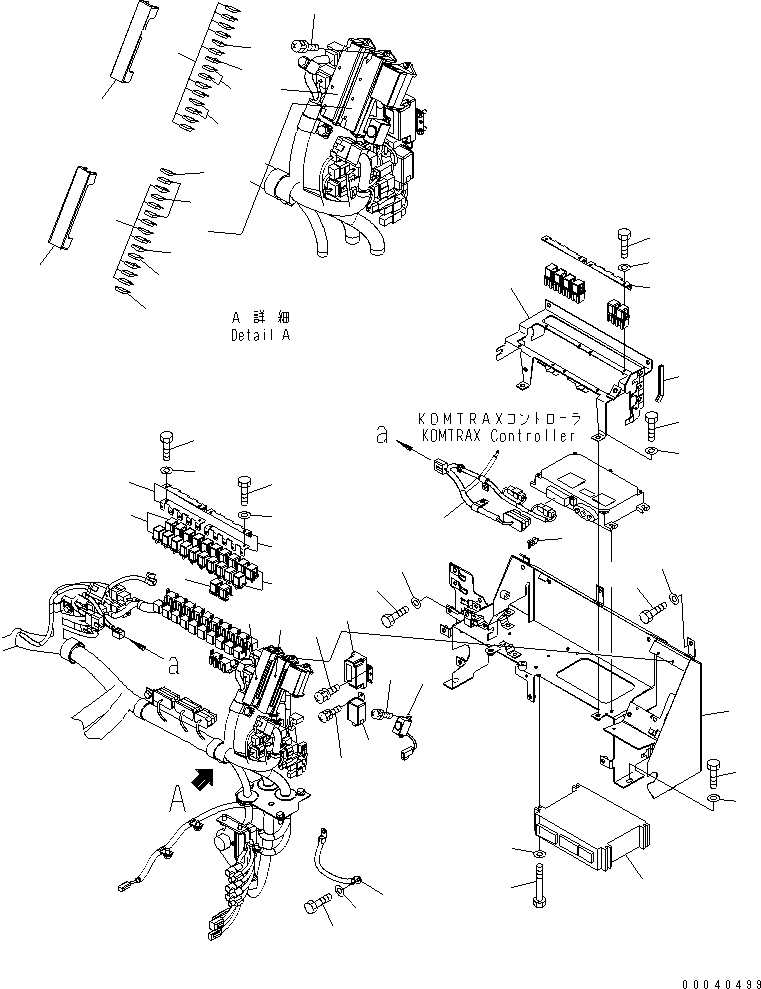 Wheel Loaders Komatsu / WA470-6 S/N 85001-90215 (ecot3, For EU)(wa470-6c) / ROPS CAB (ELECTRIC PARTS) (MONOCOQUE TYPE)(#85001-)(240500 : K0210-32A0)