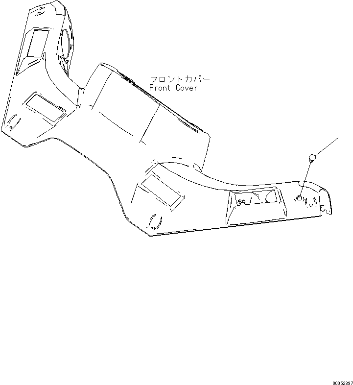 Wheel Loaders Komatsu / WA470-6 S/N 85001-90215 (ecot3, For EU)(wa470-6c) / ROPS CAB (AUTO AIR CONDITIONER) (SENSOR)(#90001-)(240600 : K0210-43A3)