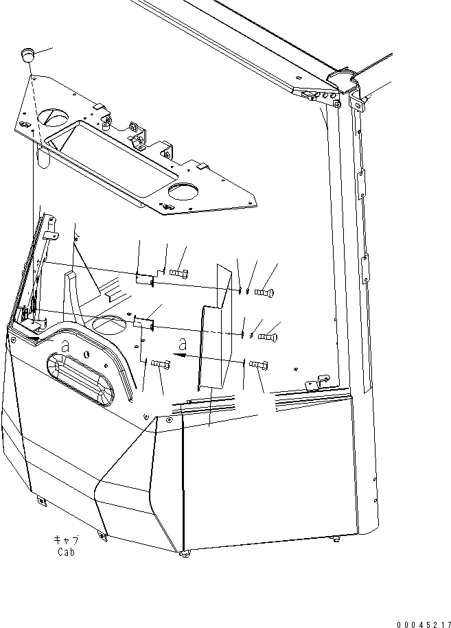 Wheel Loaders Komatsu / WA470-6 S/N 85001-90215 (ecot3, For EU)(wa470-6c) / COOLER AND HEATER BOX LESS(#85001-)(240730 : K0714-01A1)