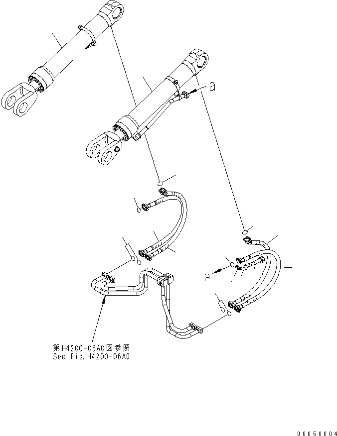 Wheel Loaders Komatsu / WA470-6 S/N 85001-90215 (ecot3, For EU)(wa470-6c) / LIFT CYLINDER(#85001-)(330210 : T4140-01A0)