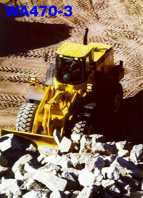 Wheel Loaders Komatsu / WA470-3 active S/N WA470H20669-H20941(wa470_3a)