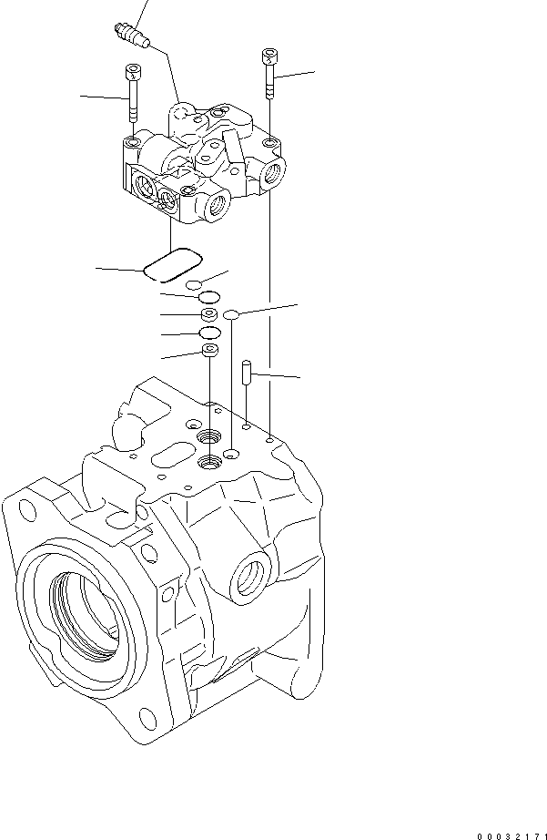 Wheel Loaders Komatsu / WA480-6 S/N 85001-90215 (ecot3, For North America)(wa480-0c) / HYDRAULIC PUMP (STEERING) (FOR EXCEPT JAPAN) (4/4)(#85001-90000)(420310 : Y1600-24A0)