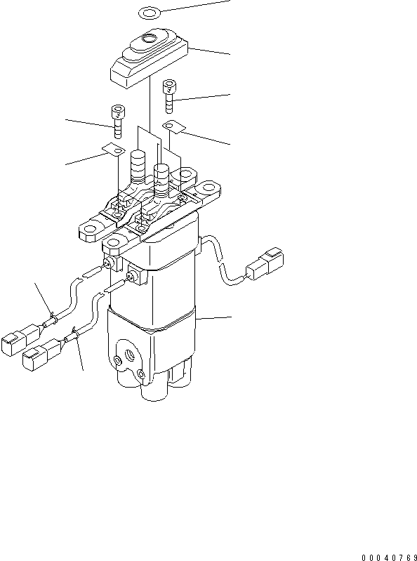 Wheel Loaders Komatsu / WA480-6 S/N 85001-90215 (ecot3, For North America)(wa480-0c) / PPC VALVE(#85001-)(420830 : Y1670-01A0)
