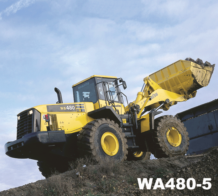 Wheel Loaders Komatsu / WA480-5 S/N WA480H50051 - Up(wa480_5)