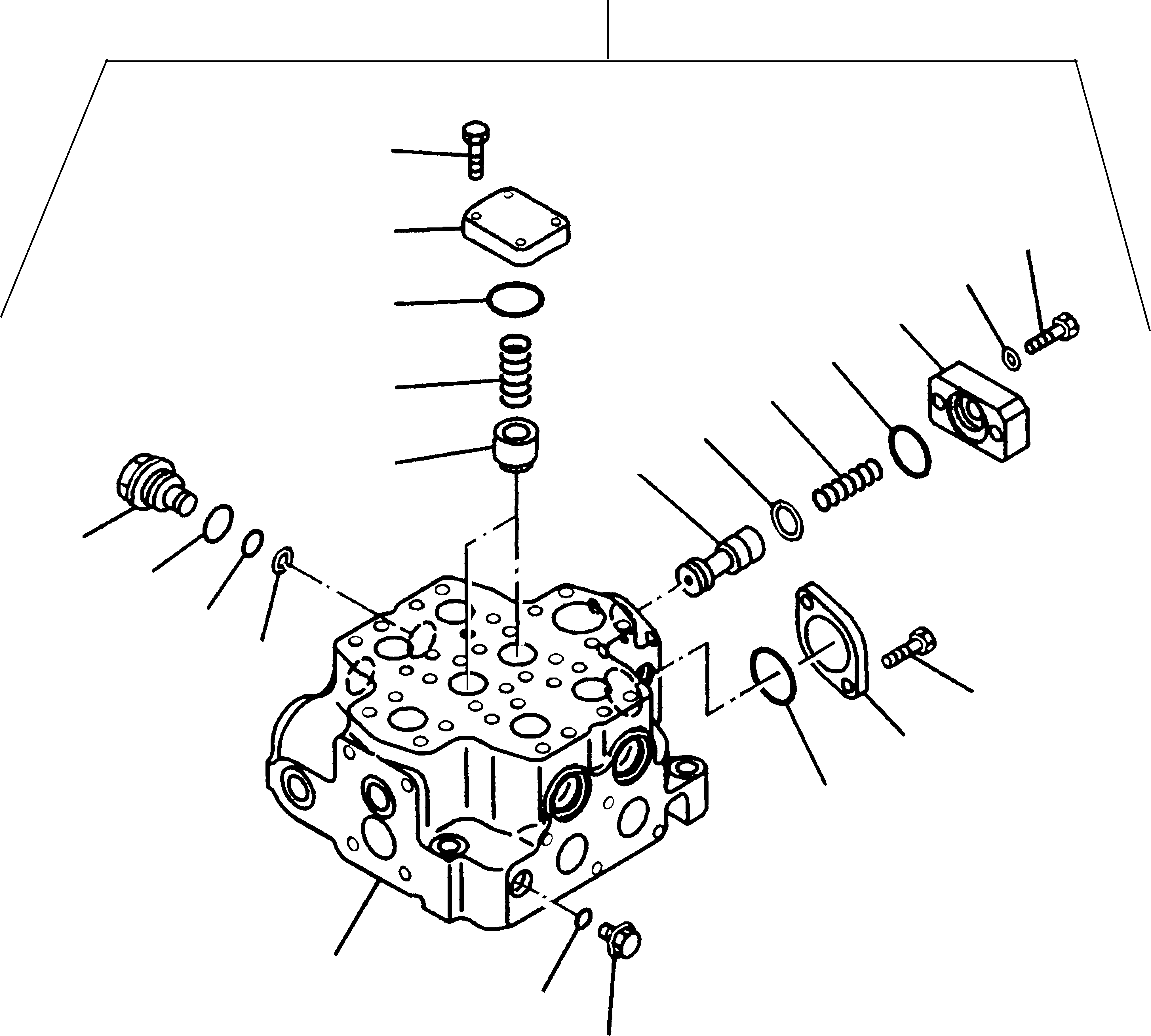 Wheel Loaders Komatsu / WA480-5 S/N WA480H50051 - Up(wa480_5) / CONTROL VALVE, TWO WAYS(13-12|a : GJ2K2610)